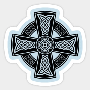 Celtic High Cross Decorative Knotwork 13 Sticker